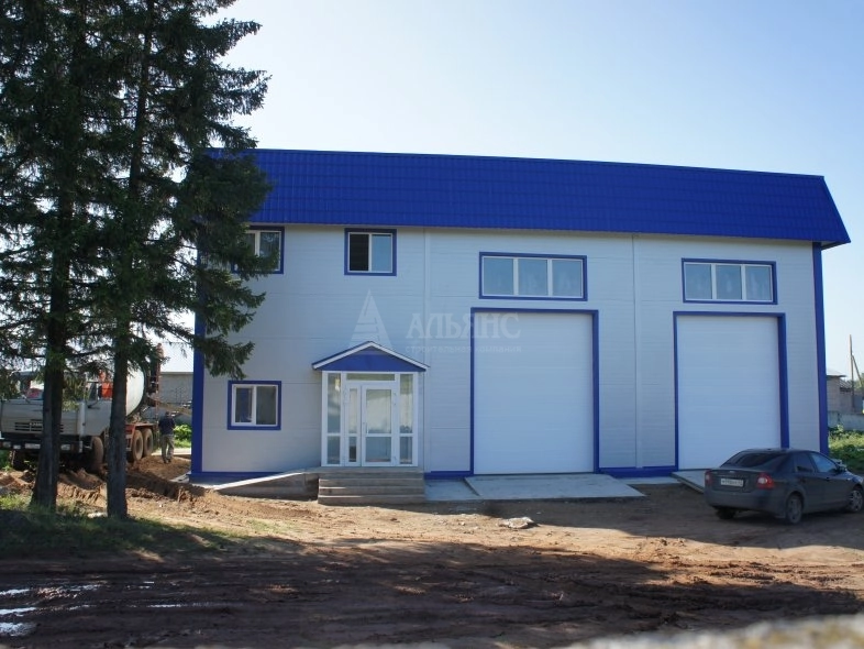 Грузовой автосервис из сэндвич-панелей - фото 4